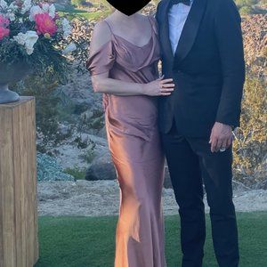 Reformation Ronda Dress in Praline